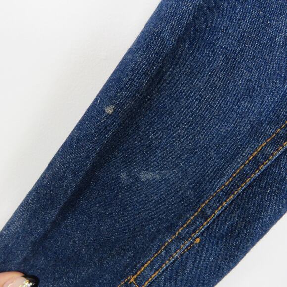 Denim & Co. 1990s Vintage Embellished Denim Jacket Jean Jacket Beaded Sequin XL - Picture 3 of 7